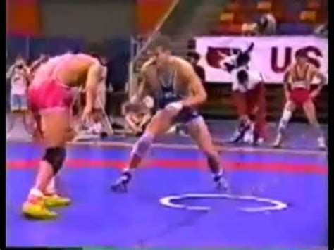 Jim Jordan Wrestling Match 1988 - Losing Olympic Trials - YouTube