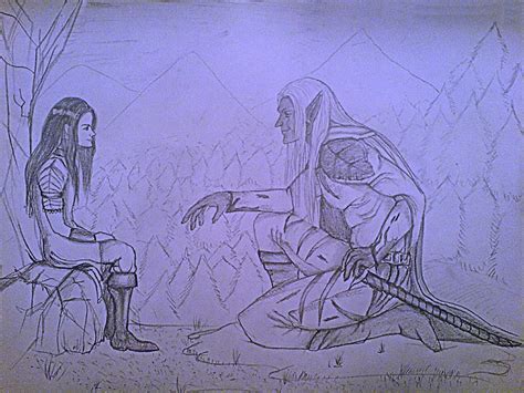 Drizzt and Cattie-Brie by VSamaraV on DeviantArt