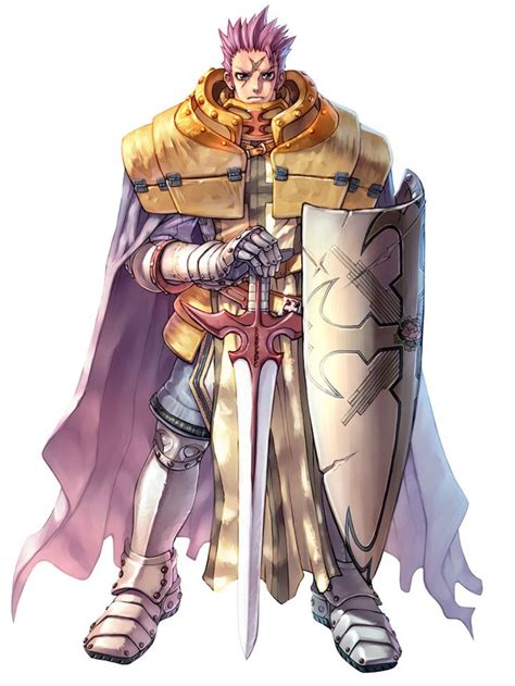 Crusader Male from Ragnarok Online | Game character design, Character design male, Character art