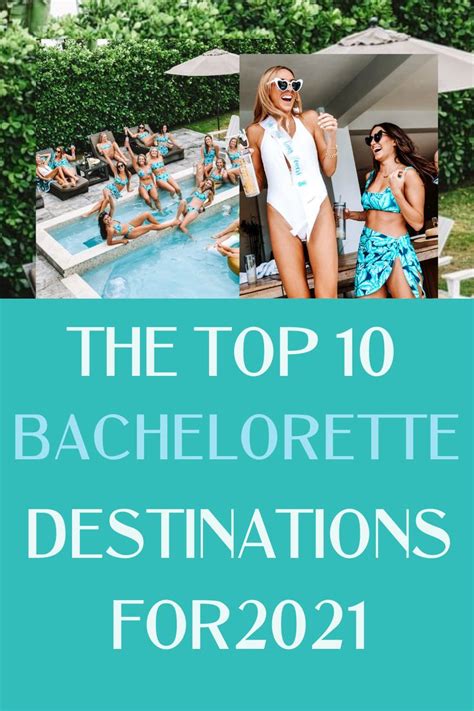 The 10 Best Bachelorette Party Destinations in 2021 | Bachelorette party destinations ...