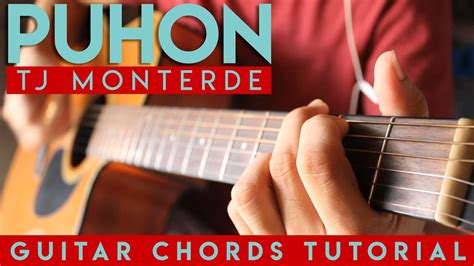 Puhon - TJ Monterde Simple Guitar Chords & Strumming Tutorial - YouTube