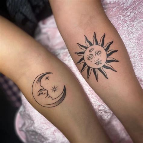 Tatuagem de sol e lua: 55 ideias que vão te encantar