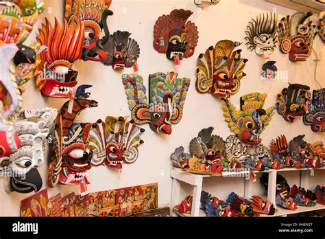 Traditional masks, Ariyapala and Sons Mask museum, Ambalangoda, Sri Lanka Stock Photo - Alamy