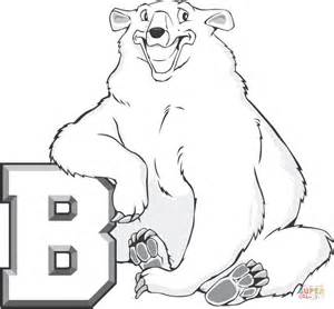 B is for Bear coloring page | Free Printable Coloring Pages