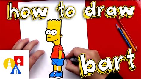 How To Draw Bart Simpson - YouTube