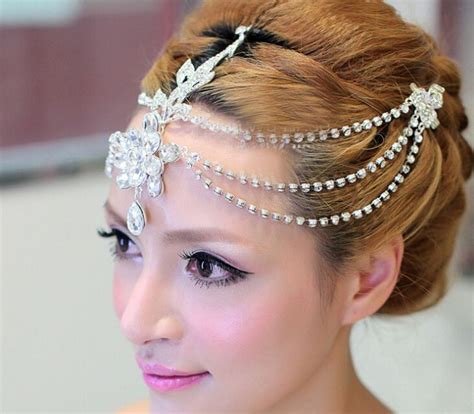 Cristal oscila headband testa tiara coroa de noiva pageant tiara de ...