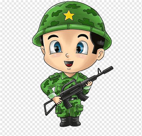 Soldier Cartoon Drawing, Soldier, people, infantry, army png | PNGWing