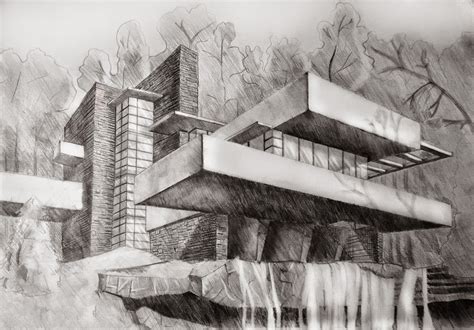 Architectural pencil sketches :: Behance