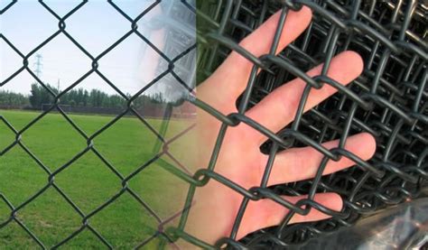 Chain Link Mesh Temporary Fence Panels, Galvanised, Powder Coated