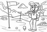 Golf Coloring Pages  Free Printable For Kids sketch template