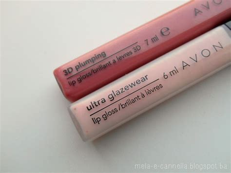 mela-e-cannella: Avon 3D Plumping Lip Gloss - NUDE + Ultra Glazewear Lip Gloss - PINK PETAL
