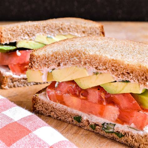 Tomato Avocado Sandwich (Quick + Easy) | Hello Little Home