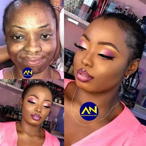 UNBELIEVABLE: Lady’s makeup transformation leaves netizens in shock