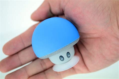 Sudroid Mushroom Mini Wireless Portable Bluetooth 4.1 Speakers with Mic for Iphone Ipad Laptop ...