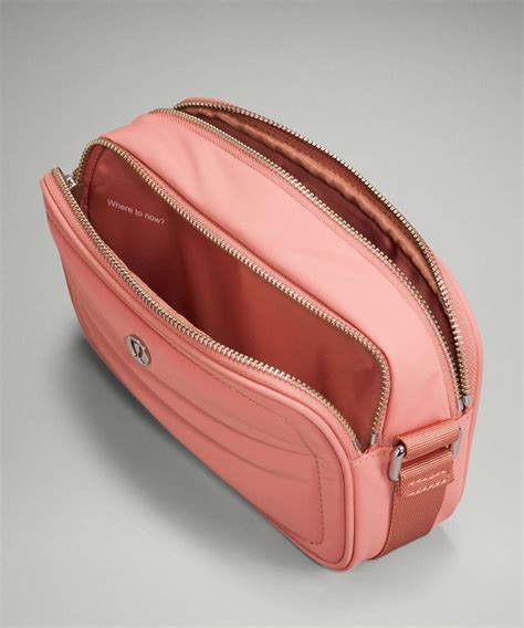 Lululemon Crossbody Camera Bag - Pink Savannah - lulu fanatics