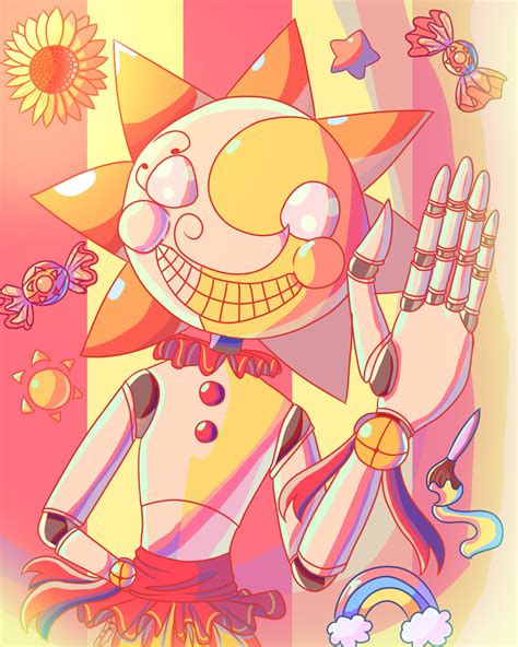 ArtStation - Sun Fnaf Fanart!