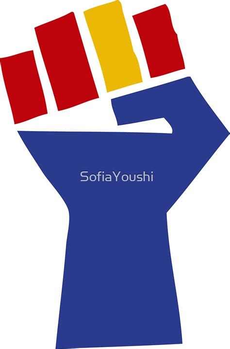 "RAISED FIST RESISTANCE" by SofiaYoushi | Redbubble