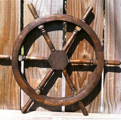 Pirate Ship Wheel. $52.00, via Etsy. | Pirate ship wheel, Ship wheel ...