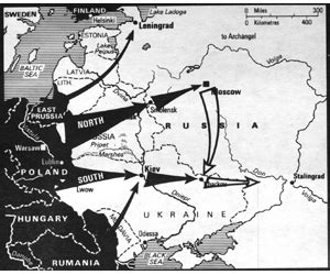 Maps of the Eastern Front 1941-45