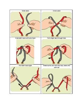 Tying Shoes Pocket Visual by ABA Based Learning | TpT