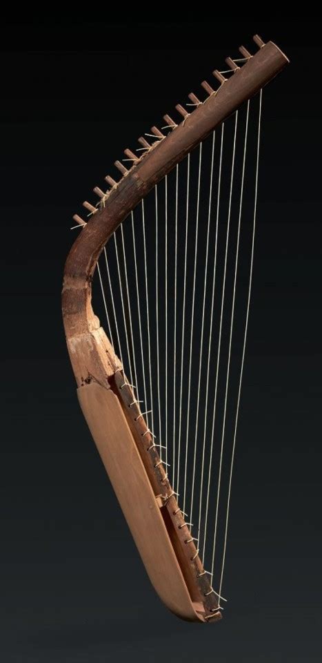 Ancient to Medieval (And Slightly Later) History - Arched Egyptian Harp ...