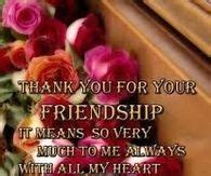 Thank You Prayers For Friends