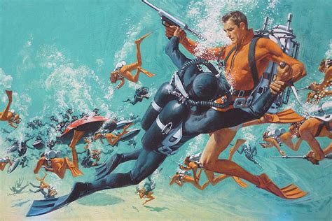 Frank McCarthy Thunderball Original Artwork | Uncrate