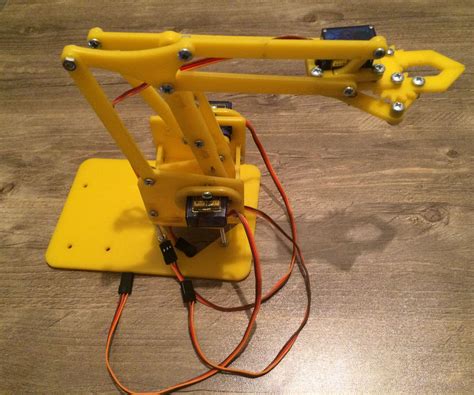 How To Build A Simple Arduino Robotic Arm Diy Arduino - vrogue.co