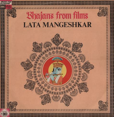 Bhajans from films by Lata Mangeshkar, 1982, LP, Music For Pleasure ...