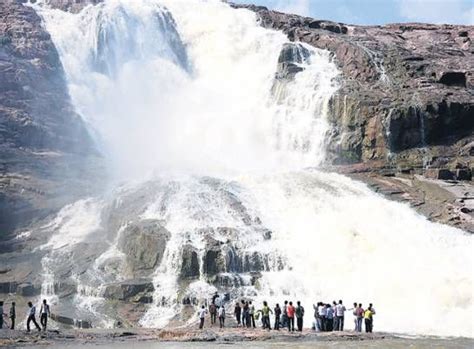 Kuntala waterfalls in Adilabad, in full flow here. | Tourist spots ...