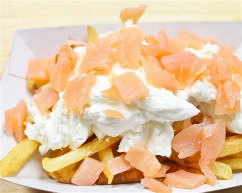 Cream Cheese And Lox Fries