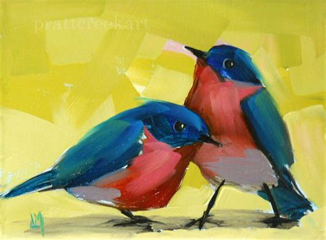 Image result for bluebird paintings | Bird artists, Painting, Original fine art