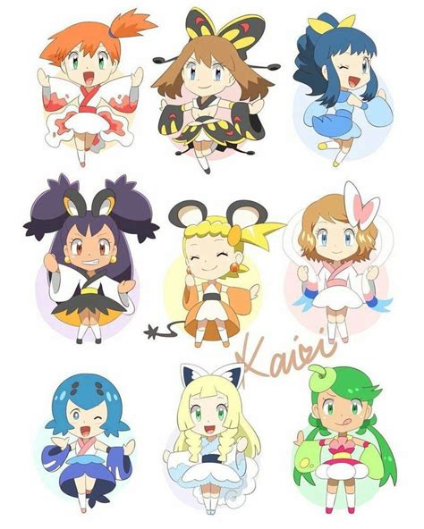 Pokemon Girls by MuchBlock10 | Pokemon alola, Pokemon, Pokemon eevee