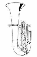 Tuba Coloring Page At GetColoringscom  Free Printable Colorings Pages sketch template