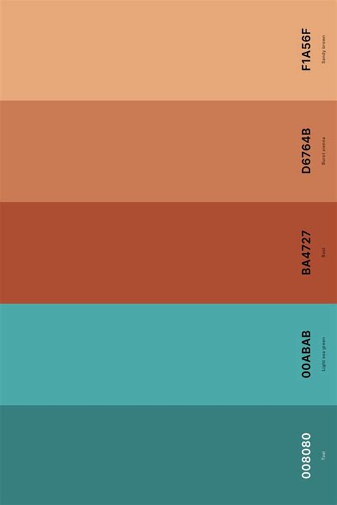 25+ Best Terracotta Color Palettes with Names and Hex Codes in 2024 | Terracotta color palette ...