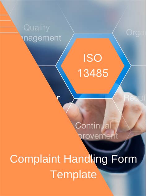 Complaint Handling Form Template - QMS Success