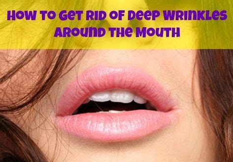 How to Get Rid of Deep Wrinkles Around the Mouth | Pigmented lips, Pink ...