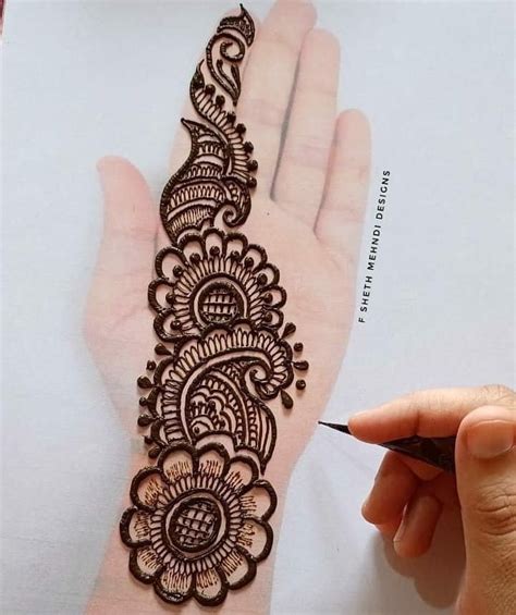 Arabic mehendi design | Mehandi designs, Mehandi, Mehendi