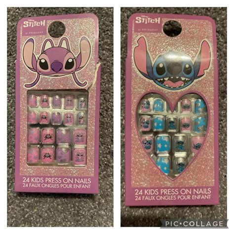 Primark exclusive disney lilo and stitch and angel press on nails for ...