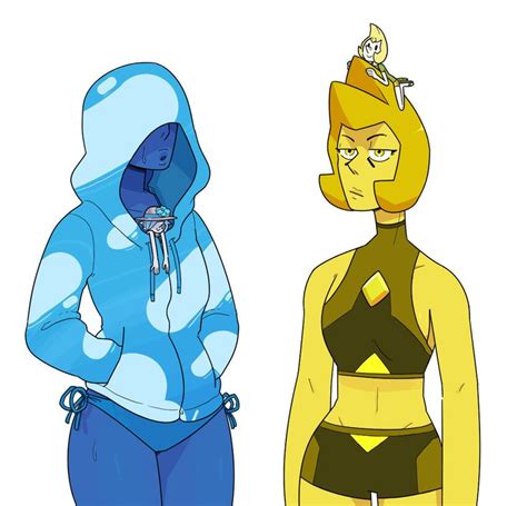 Blue Diamond and Yellow Diamond | Steven universe diamond, Blue diamond ...