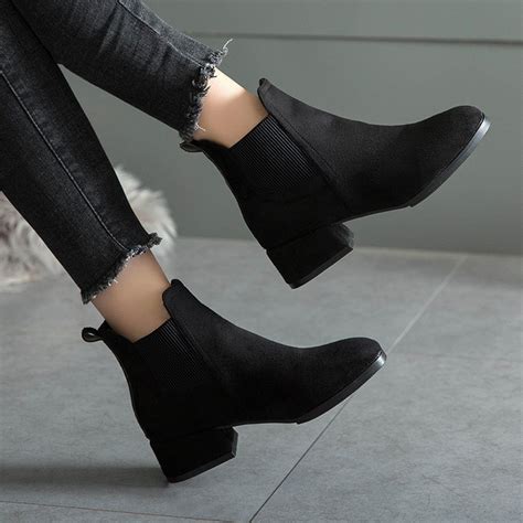 Black and Brown Classy Winter Ankle Boots | Alternative Fashion in 2019 ...