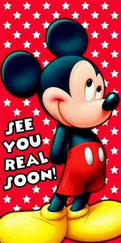 see u real soon | Mickey, Mickey mouse pictures, Mickey mouse wallpaper