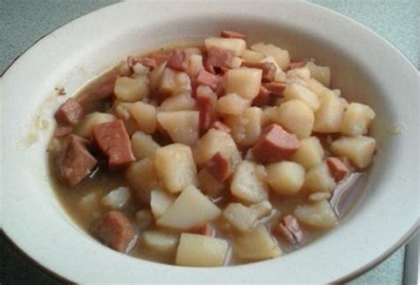 Recette: Fricassée de baloney. | Confort food, Recipes, Favorite recipes