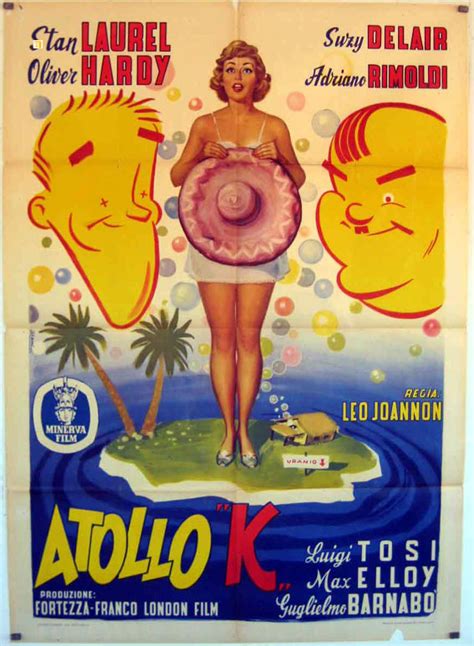 "ATOLLO K" MOVIE POSTER - "ATOLL K" MOVIE POSTER