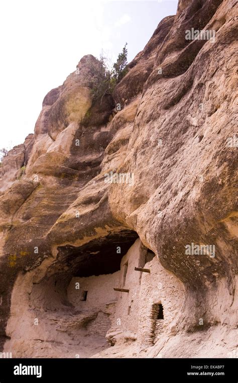 Gila Cliff Dwellings National Monument, Gila National Forest, NM, USA ...