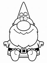 Gnome coloring pages To Download And Print For Free sketch template