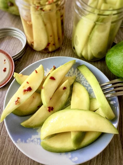 PinoyBites | Pickled Mango (Burong Mangga) - PinoyBites