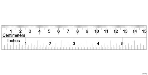 Printable Colored Cm Ruler - Printable Ruler Actual Size