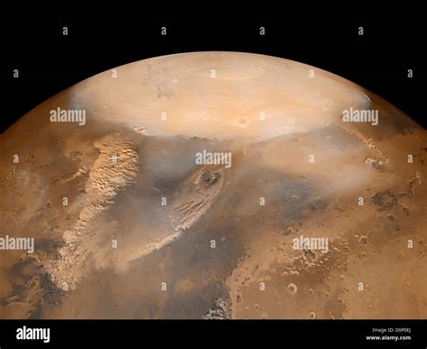 Dust Storms on Mars Stock Photo - Alamy