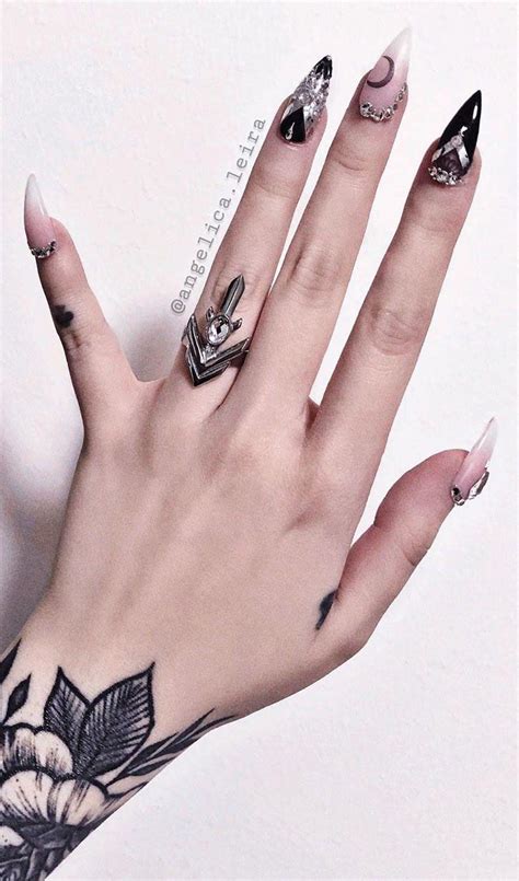 51 Trendy Moon Nail Art Designs You Need To Try | Style VP | Page 7